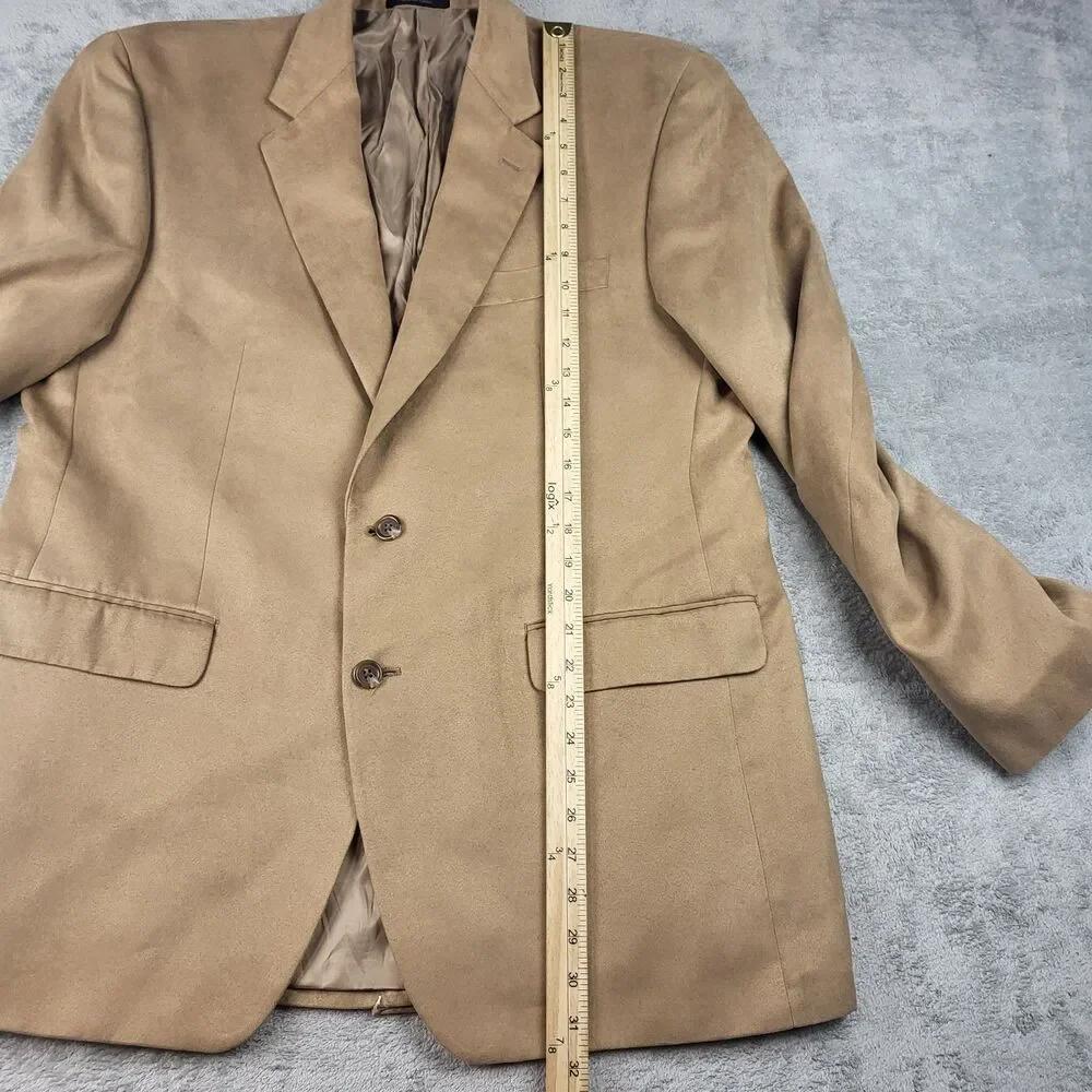 CHAPS Men's Blazer Sport Coat Jacket Camel Tan Size 42 R